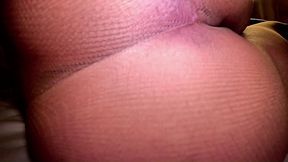 pantyhose encasement joi. nylon oral tease, masturbation & cumshot on covered face