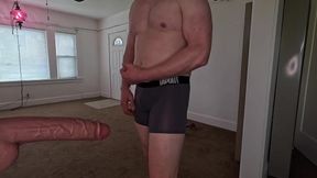 Workout turns to Blowjob and Fucking with Hot Blonde Alpha Male