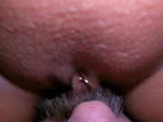 Big booty Amateur MILF POV - After Party Blowjob, Dildo Play & anal creampie!