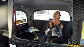 Passionate Freya Dee Takes Fat Driver’s Cock Hard Inside His Taxi Cab