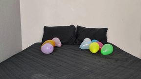 Farting On The Balloons - CLIP 1