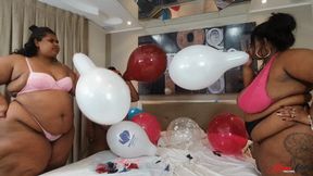 3 BBWS BALLOON BURSTING CHALLENGE - BLACK DIAMOND - CLIP 5 - KC PRODUCTIONS