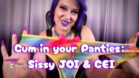 Cum in your Panties: Sissy JOI & CEI