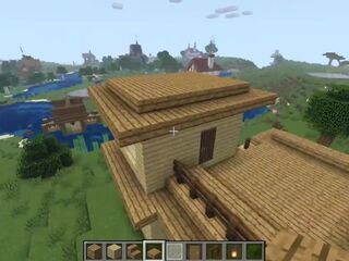 How to build a Modern Wood House in Minecraft