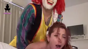 Hot Argentina babe gets pounded in rear entry by clown NoahPells & CuchiLaino