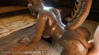 Furry Dragon Girl Doggystyle Sex - SFM Animation