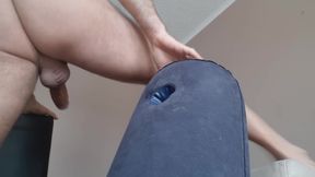 Plush nap fuck pillow fucked