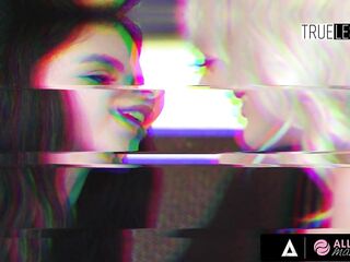 ALL GAL MASSAGE - Hawt Teen Allies Emma Hix And Adria Rae Play With Sex Toys And A Thong-on