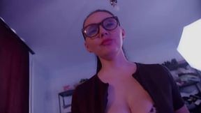 Filthy female anally ravaging dudes receives facial.
