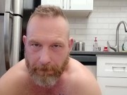 Preview - Sniffing briefs and pits makes HairyBeastXXX's dick rock hard