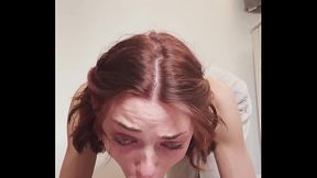 Upside Down Bridge Solo with Dildo with Butt Plug