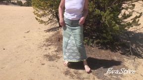 pissing standing up and farting