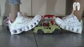 Cars under merciless Sneakers 2 floor view