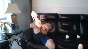Frank Gives a Footjob
