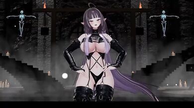 MMD Elf Vtuber Cosplay Hentai Dance Cartoon