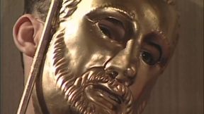 Silvia Lancome and Two Masked Men: Threesome in the Brothel