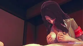 on Titans Hentai 3D - Pieck Finger boobjob Fucked with creampie - Shingeki no Kyojin