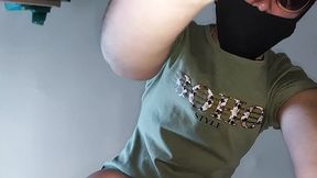 Sexy amateur wife masturbates with fingers in pussy until orgasm