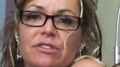 The mature lady always wants to take a hard cock in her