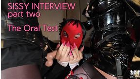 SISSY TRANSFORMATION part two -THE ORAL TEST