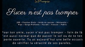 Sucer n'_est pas tromper - French audio cum hungry