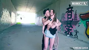Evelina Darling - Takes Her Boyfriend Outside For A Quick Fuck