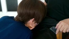 Slick and slow throat penetration