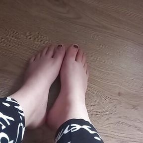 Cute legs and toes