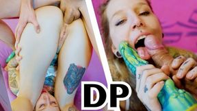 Anuskatzz and Lily's anal piledriver action