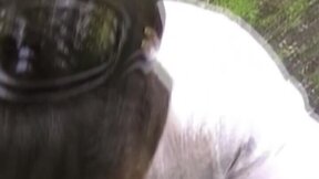 Jocks pounding bareback outdoor after hot POV cock sucking