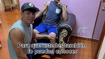 Casting Heterosexual Latino con enorme Verga, termino preñandome