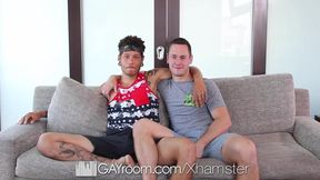 GayRoom - Brenner Bolton Slides on Jay Fines 10 inch Cock