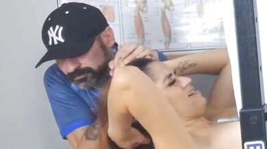 Doctor performs insemination on the cuckold's wife!