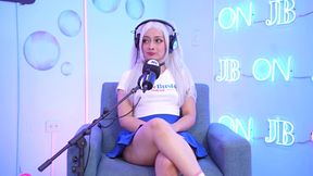 Angelgates a Slutty Cosplayer Who Squirts While Fingering Her Tight, Throbbing Pussy with Both Hands!