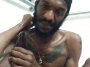 Enjoying my bath at 10:40pm