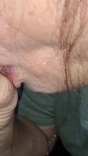 Epic moment from &quot;Using a massager on my balls before she sucks my cock and swallows my cum&quot;