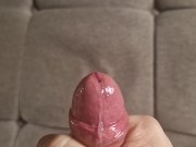 Cumshot Up Close Slow Motion