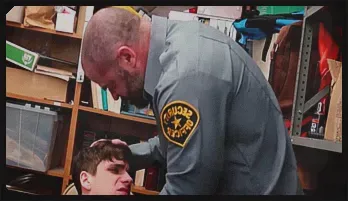 Raw Punishment for the Sexy Thief: Bareback Fucker Sprays Cum in His Ass