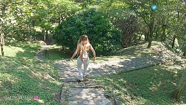 POV Blowjob in a Public park