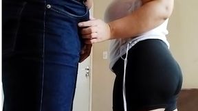 FIT GIRL with flawless ass&#x1F351; dry humping in jeans - FREE WV