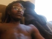 BBC Moaning and Shaking while nutting inside a Fake Pussy