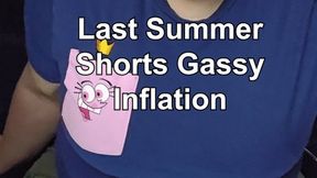 BBW Lolo - Last Summers Shorts Bloat and Inflate (Burps and Farts)