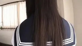 A Middle-aged Man and a Uniformed Beauty