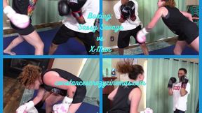 Boxing Sassy vs X-Man wmvsm