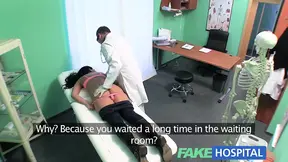 HotHospital Tight hot wet patient moans with pleasure