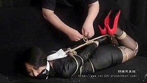 Insolent Namie Bound And Gagged