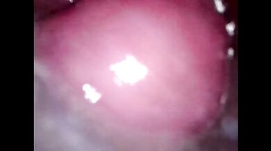 inside my cum filled pussy