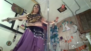Worship arab goddess Belly Dancing StripTease, unveil her sacred temple as she dances &amp;strips 4 you