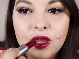 Fascinating POV Red Lipstick Kisses With MAC Dare YOU - Sydney Screams
