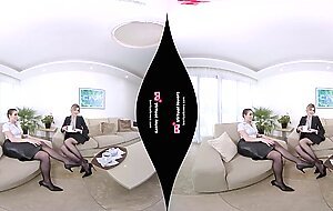 Shemale On Girl VR porn